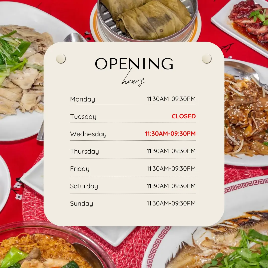 We’re now open on Wednesdays! 